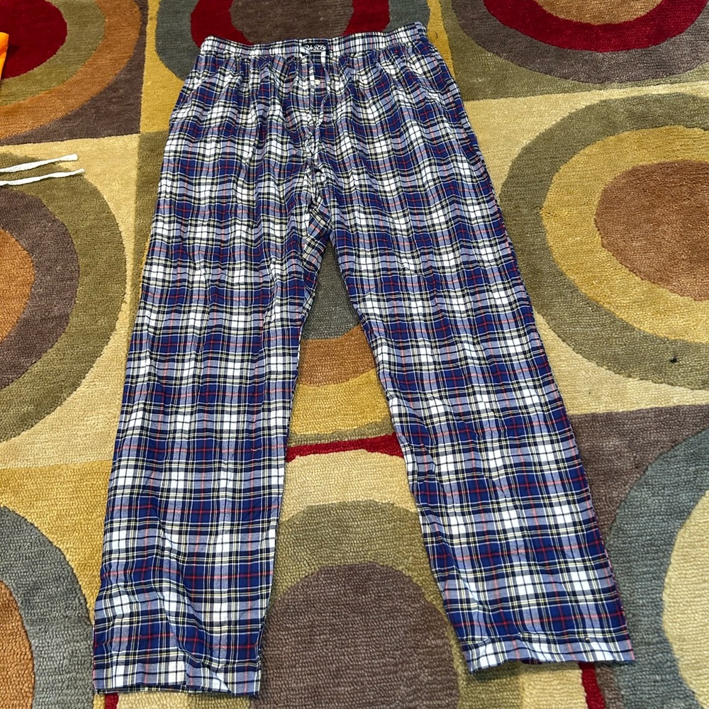 Polo Ralph Lauren Plaid Pajama Pants Sleep Sleepwear Men’s Size Large Runs Small